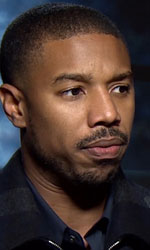 In foto Michael B. Jordan (37 anni) Dall'articolo: Michael B. Jordan: Creed II  un film sulla famiglia.