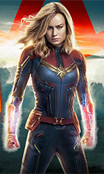 In foto Brie Larson (35 anni) Dall'articolo: Captain Marvel vince la sfida del gioved: superato il milione al box office.
