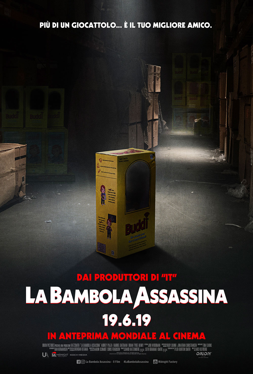  Dall'articolo: La Bambola Assassina, il poster italiano del film.