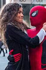 In foto Zendaya (28 anni) Dall'articolo: Spider-Man: Far From Home, il nuovo trailer italiano del film [HD].