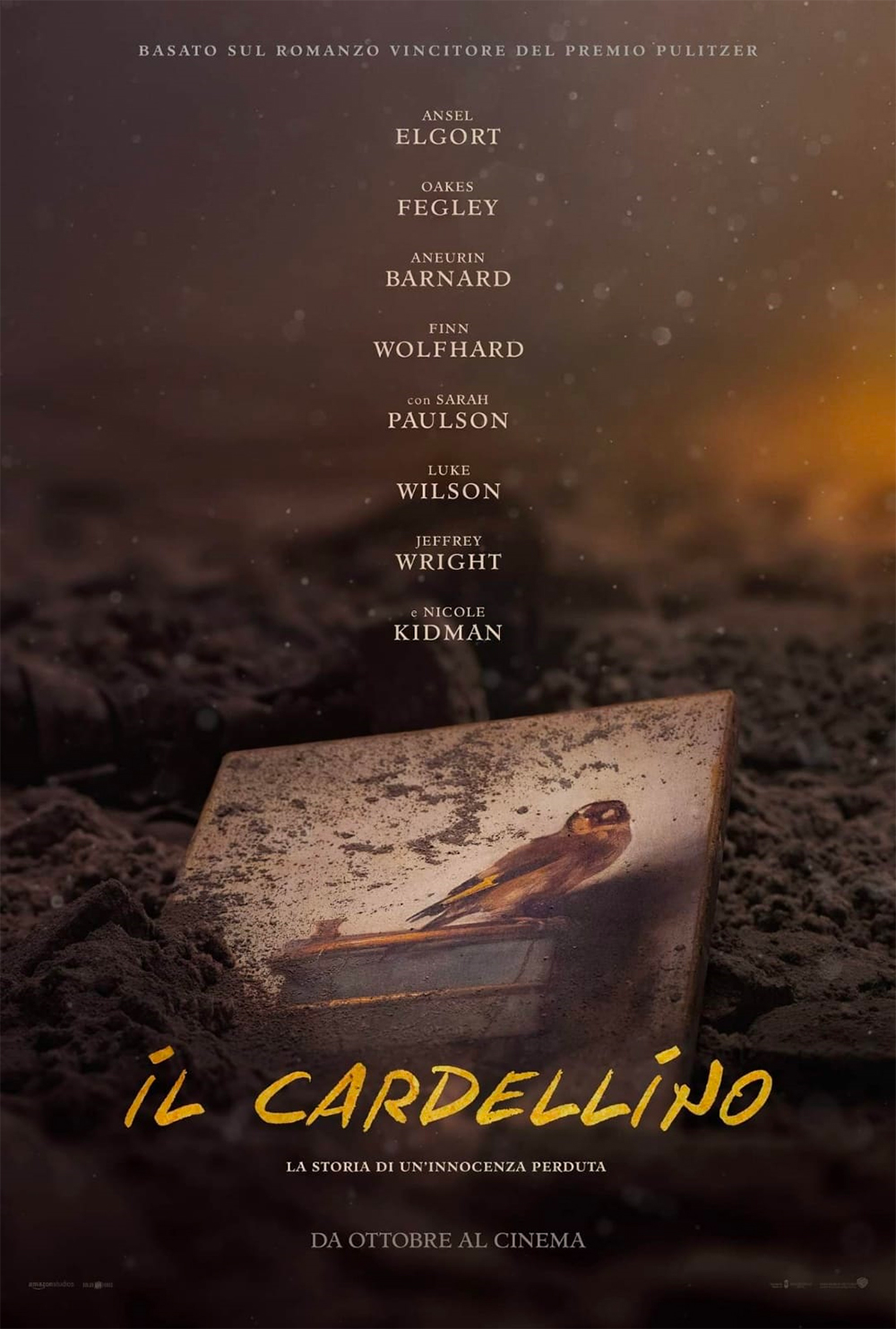  Dall'articolo: Il Cardellino, il poster italiano del film.