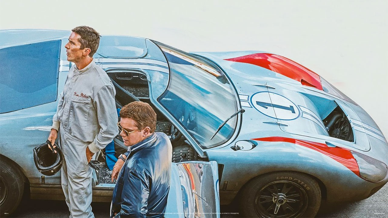 In foto Christian Bale (50 anni) Dall'articolo: Le Mans '66 - La Grande Sfida, il primo trailer italiano del film [HD].