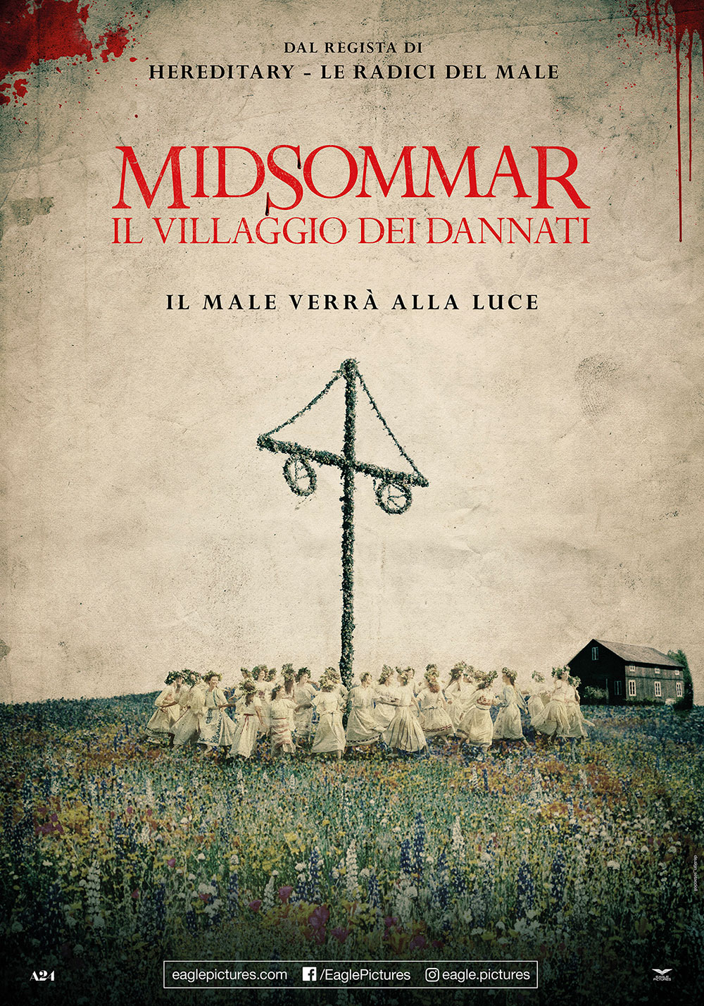  Dall'articolo: Midsommar - Il Villaggio dei Dannati, il poster italiano del film.