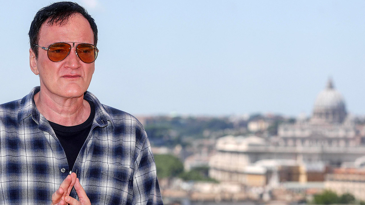 In foto Quentin Tarantino (60 anni) Dall'articolo: Tarantino a Roma: 