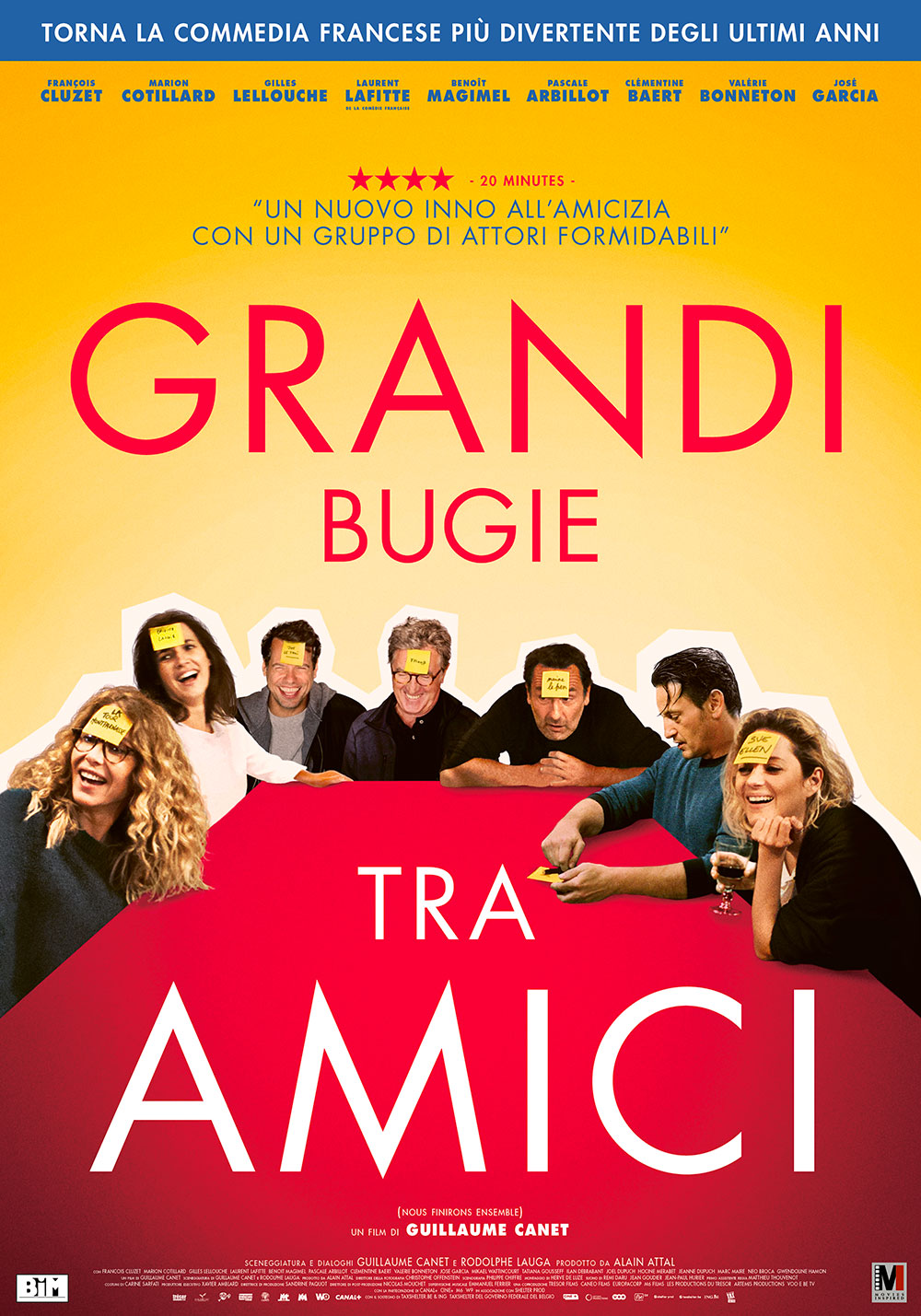  Dall'articolo: Grandi bugie tra amici, il poster italiano del film.