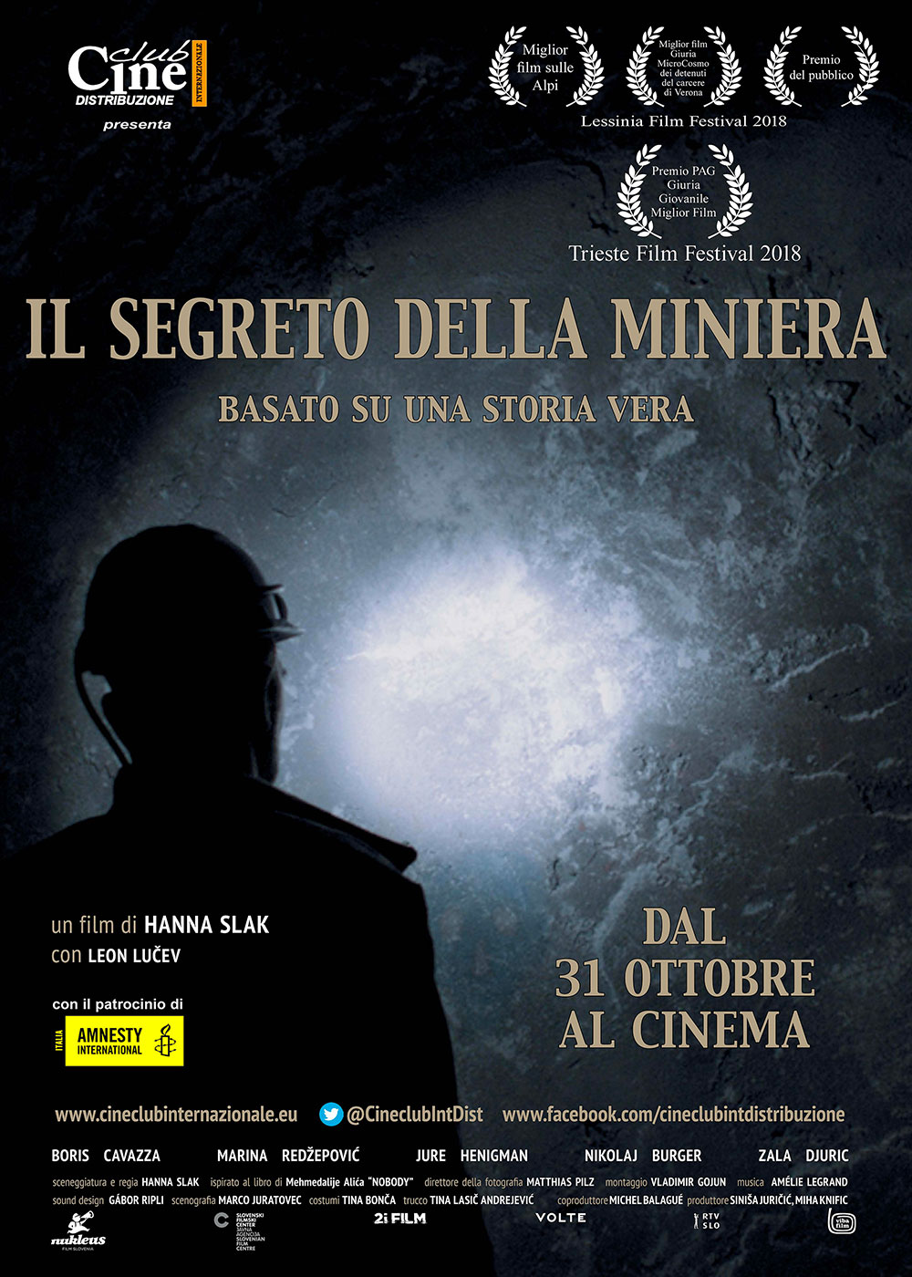  Dall'articolo: Il Segreto della Miniera, il poster italiano del film.