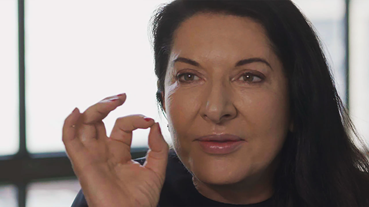 In foto Marina Abramovic (79 anni) Dall'articolo: Body of Truth, da marted 22 settembre al cinema.