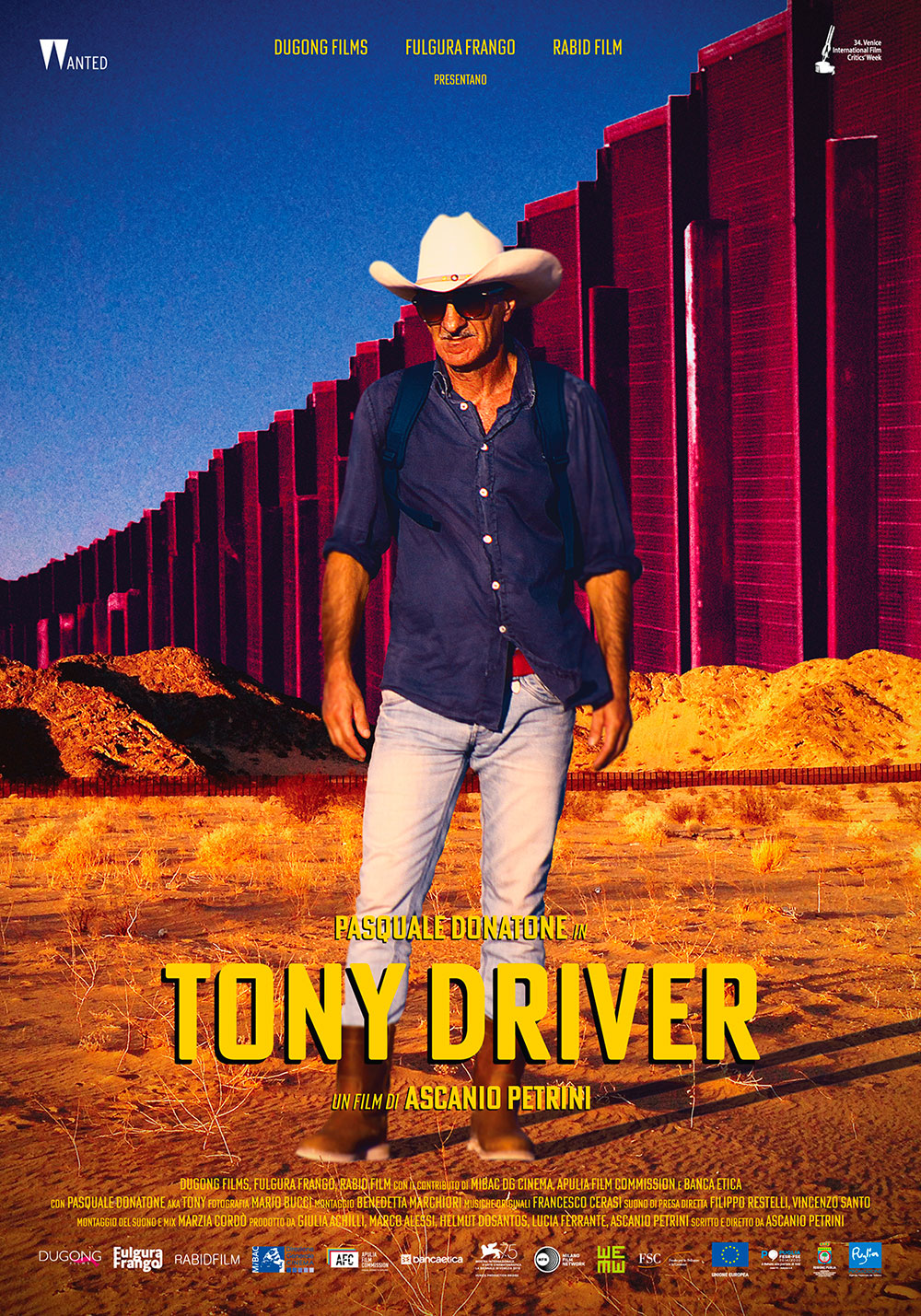  Dall'articolo: Tony Driver, il poster ufficiale del film.