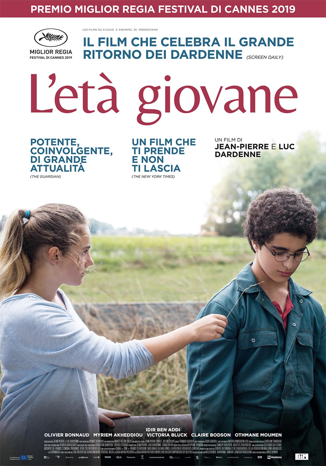  Dall'articolo: L'et giovane, il poster italiano del film.