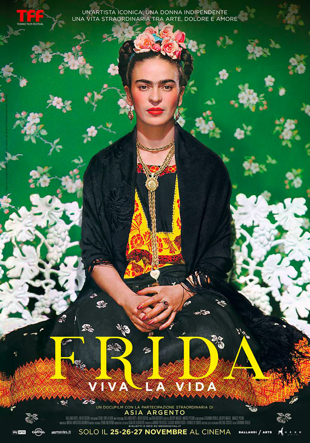  Dall'articolo: Frida - Viva la Vida, il poster ufficiale del film.