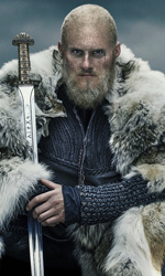 In foto Alexander Ludwig (32 anni) Dall'articolo: Vikings 6A, la grande epopea vichinga si avvia alla conclusione.