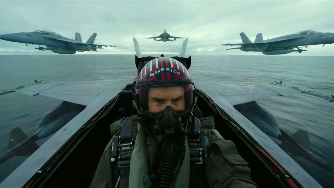 In foto Tom Cruise (60 anni) Dall'articolo: Top Gun - Maverick, l'ultimo trailer italiano del film [HD].