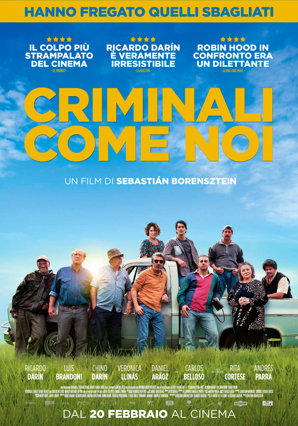 Criminali come noi, trailer e poster italiani del film con Ricardo