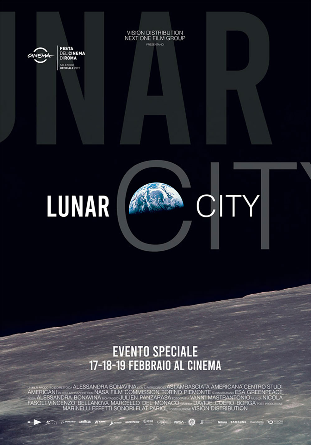  Dall'articolo: Lunar City, il poster ufficiale del film.