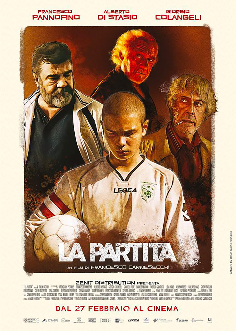  Dall'articolo: La partita, il poster ufficiale del film.