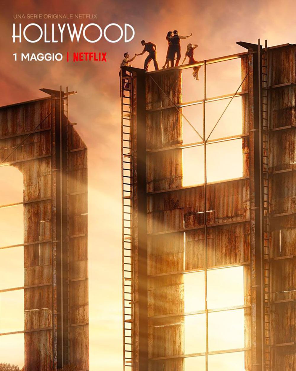  Dall'articolo: Hollywood, il poster italiano della serie.