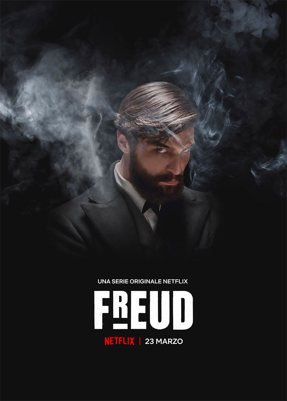  Dall'articolo: Freud, il poster italiano della serie.