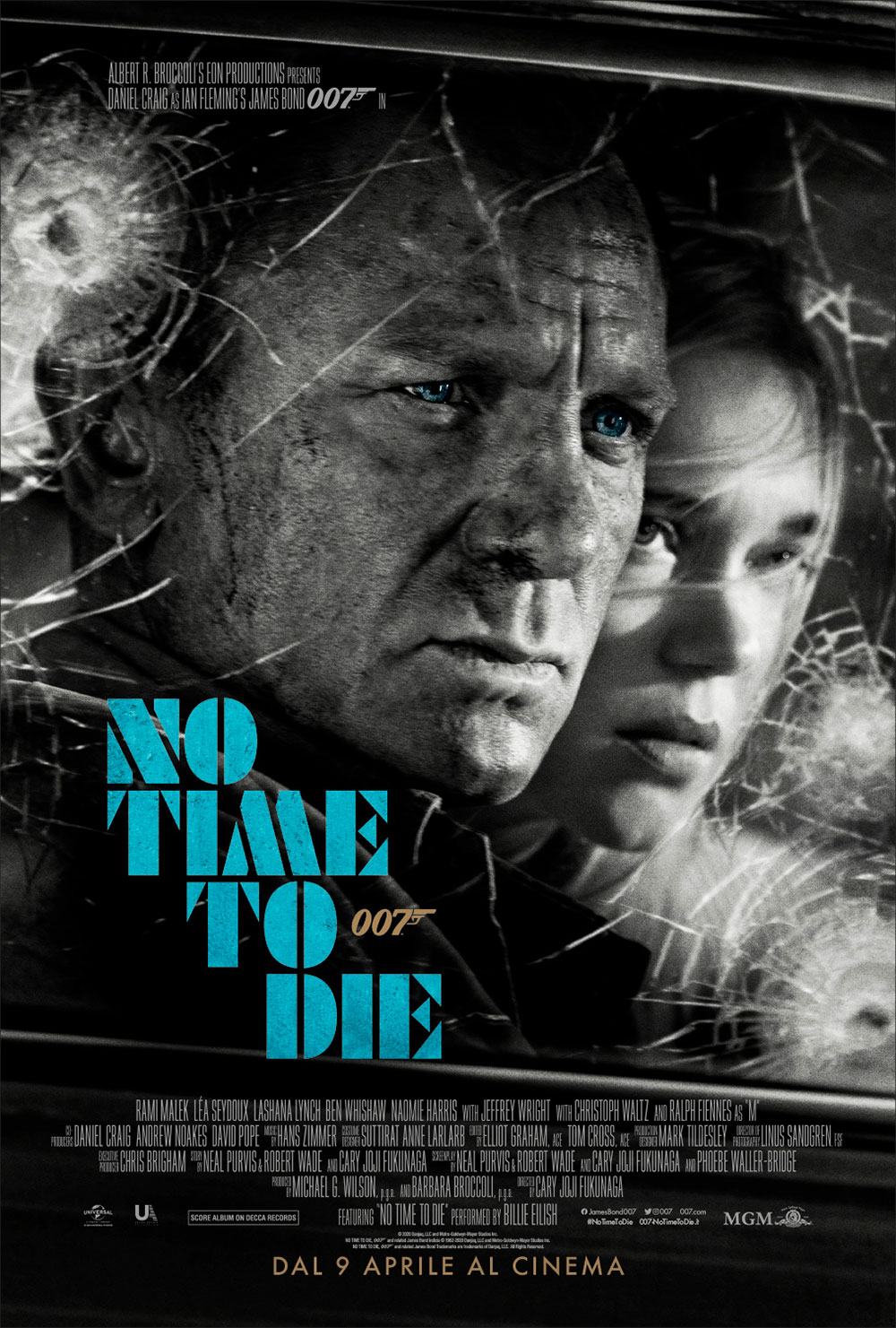In foto Daniel Craig (55 anni) Dall'articolo: No Time To Die, un nuovo poster del film.
