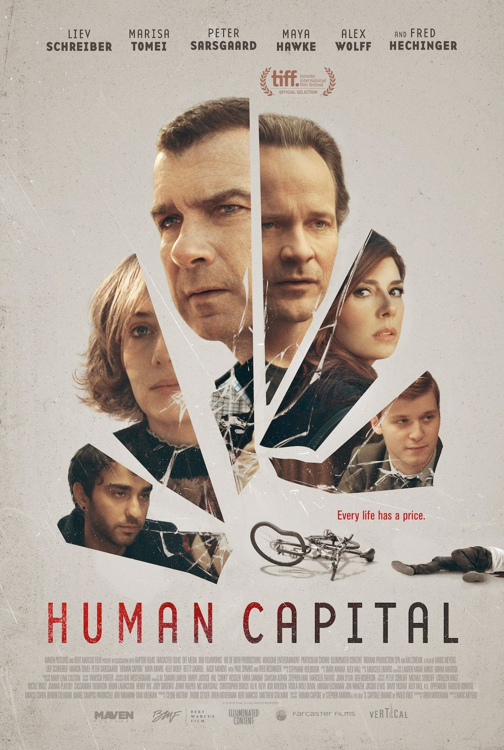  Dall'articolo: Human Capital, il poster originale del film.