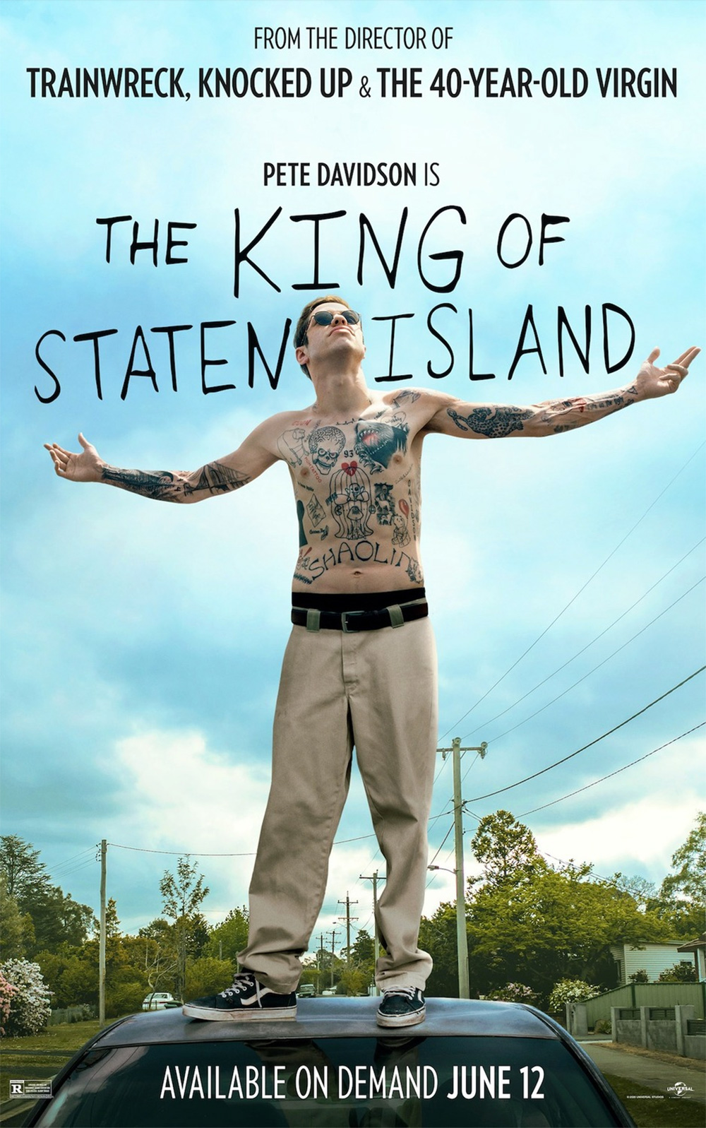  Dall'articolo: Il re di Staten Island, il poster originale del film.