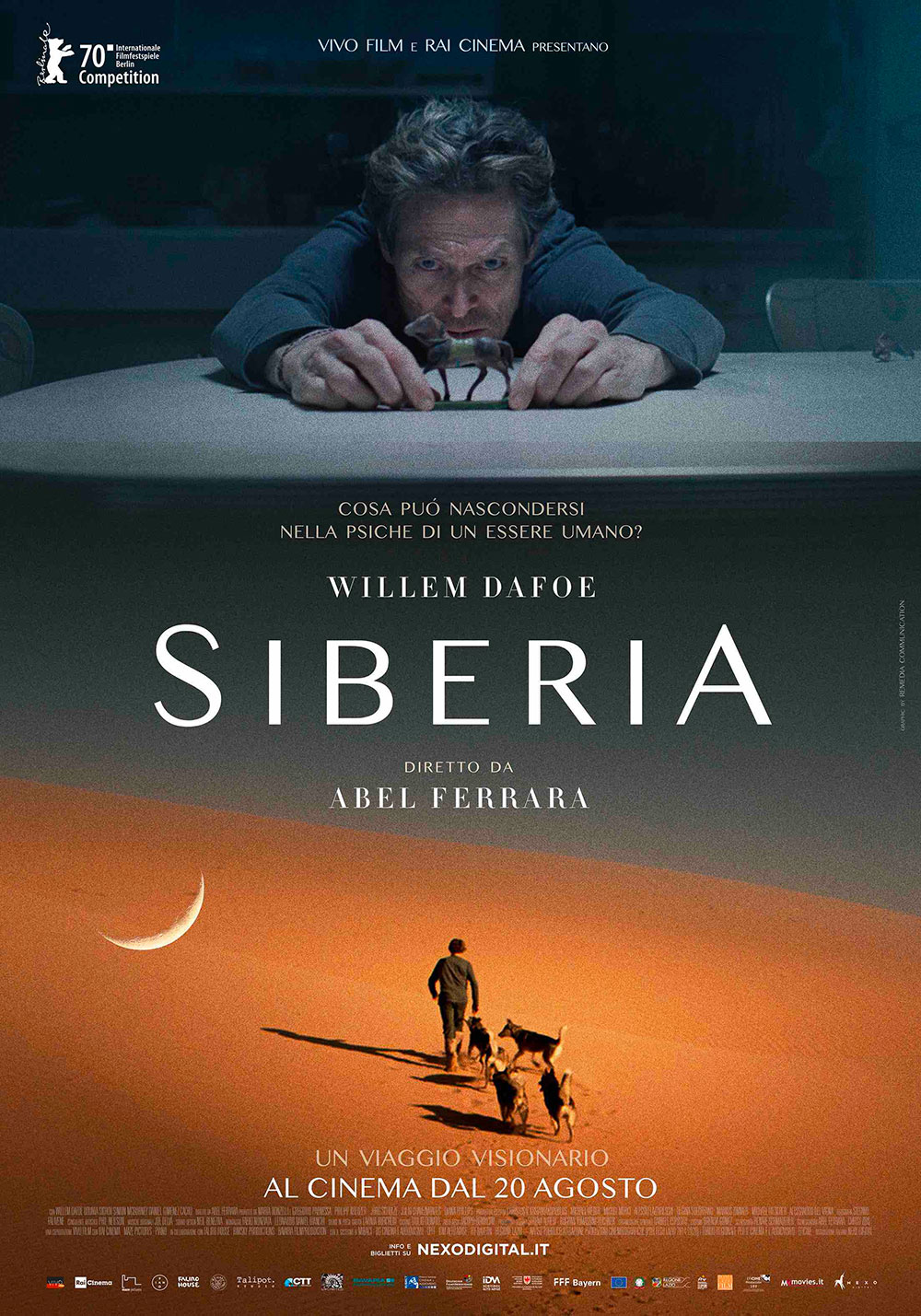  Dall'articolo: Siberia, il poster italiano del film al cinema dal 20 agosto.