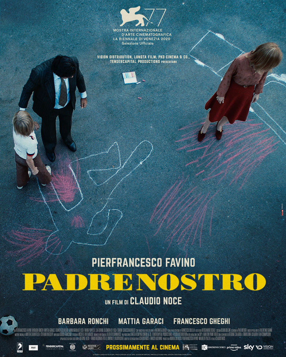  Dall'articolo: Padrenostro, il poster ufficiale del film.