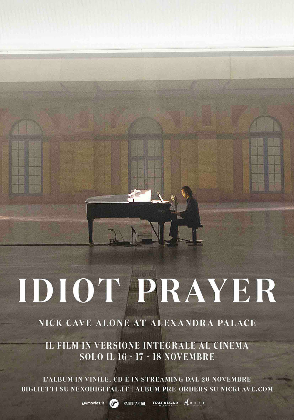  Dall'articolo: Idiot Preyer - Nick Cave Alone At Alexandra Place, il poster italiano del film.