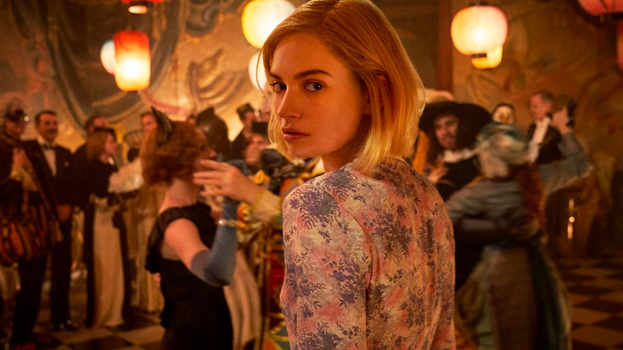 In foto Lily James
