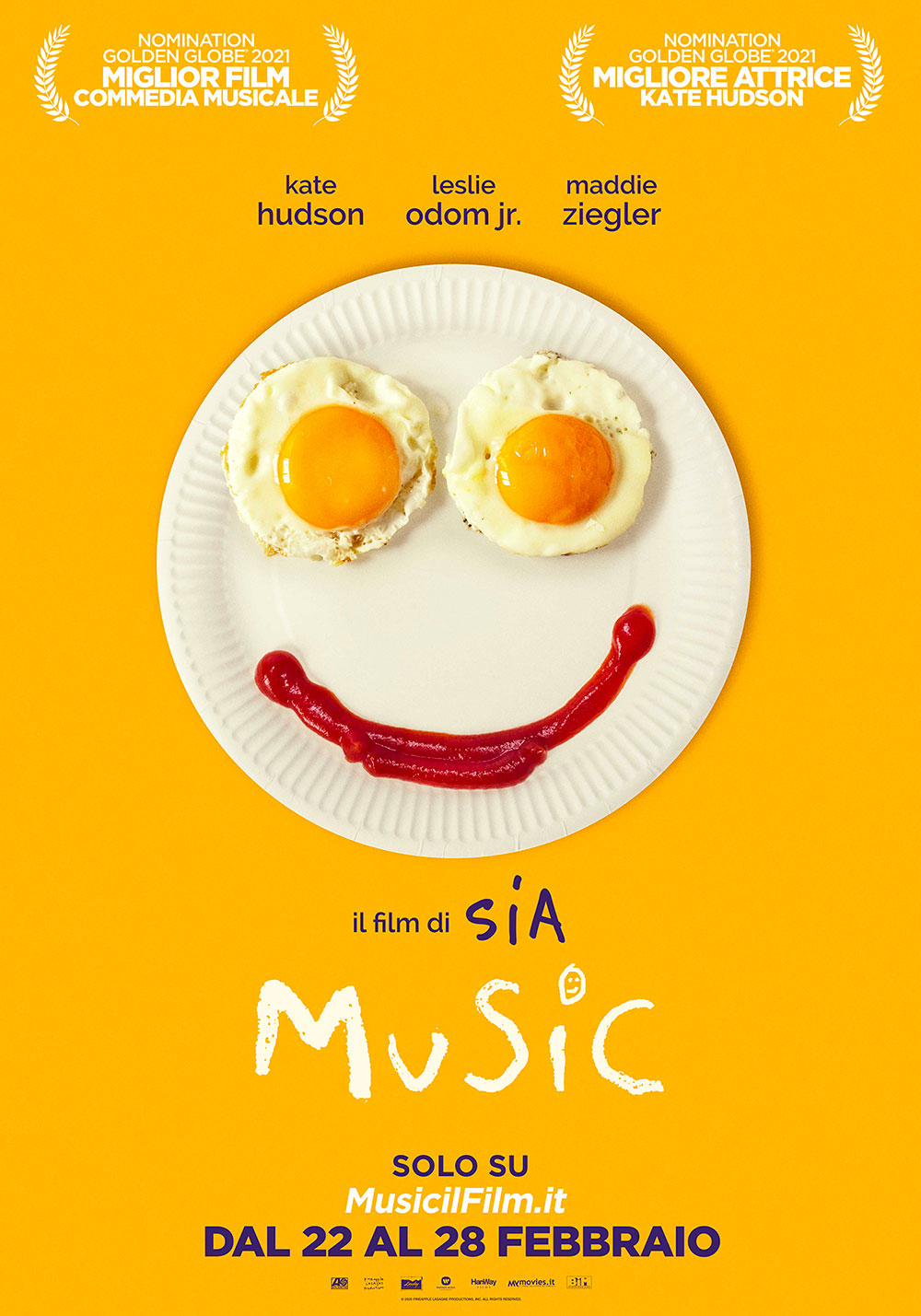  Dall'articolo: Music, il teaser poster del primo film di Sia.