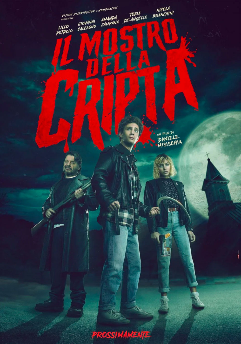  Dall'articolo: Il mostro della cripta, il primo poster del film.