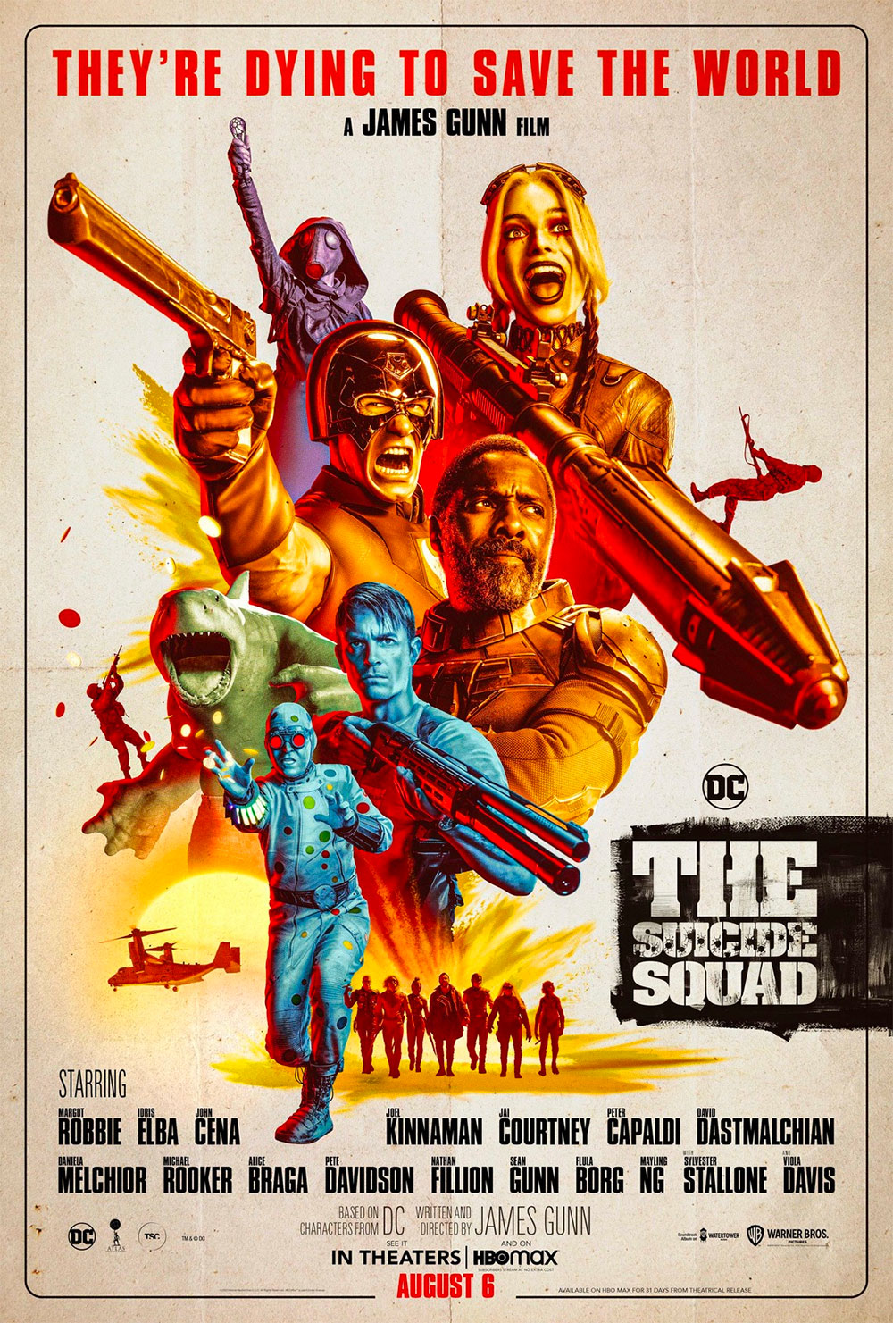  Dall'articolo: The Suicide Squad, il poster originale del film.