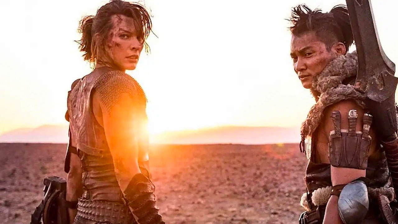 In foto Milla Jovovich (50 anni) Dall'articolo: Monster Hunter, il trailer ufficiale del film [HD].