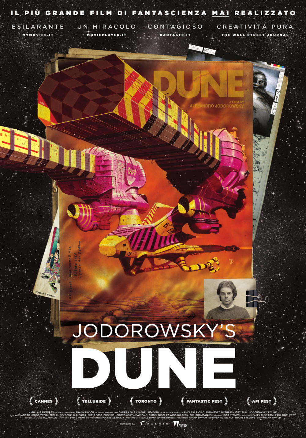  Dall'articolo: Jodorowsky's Dune, il poster italiano del film.