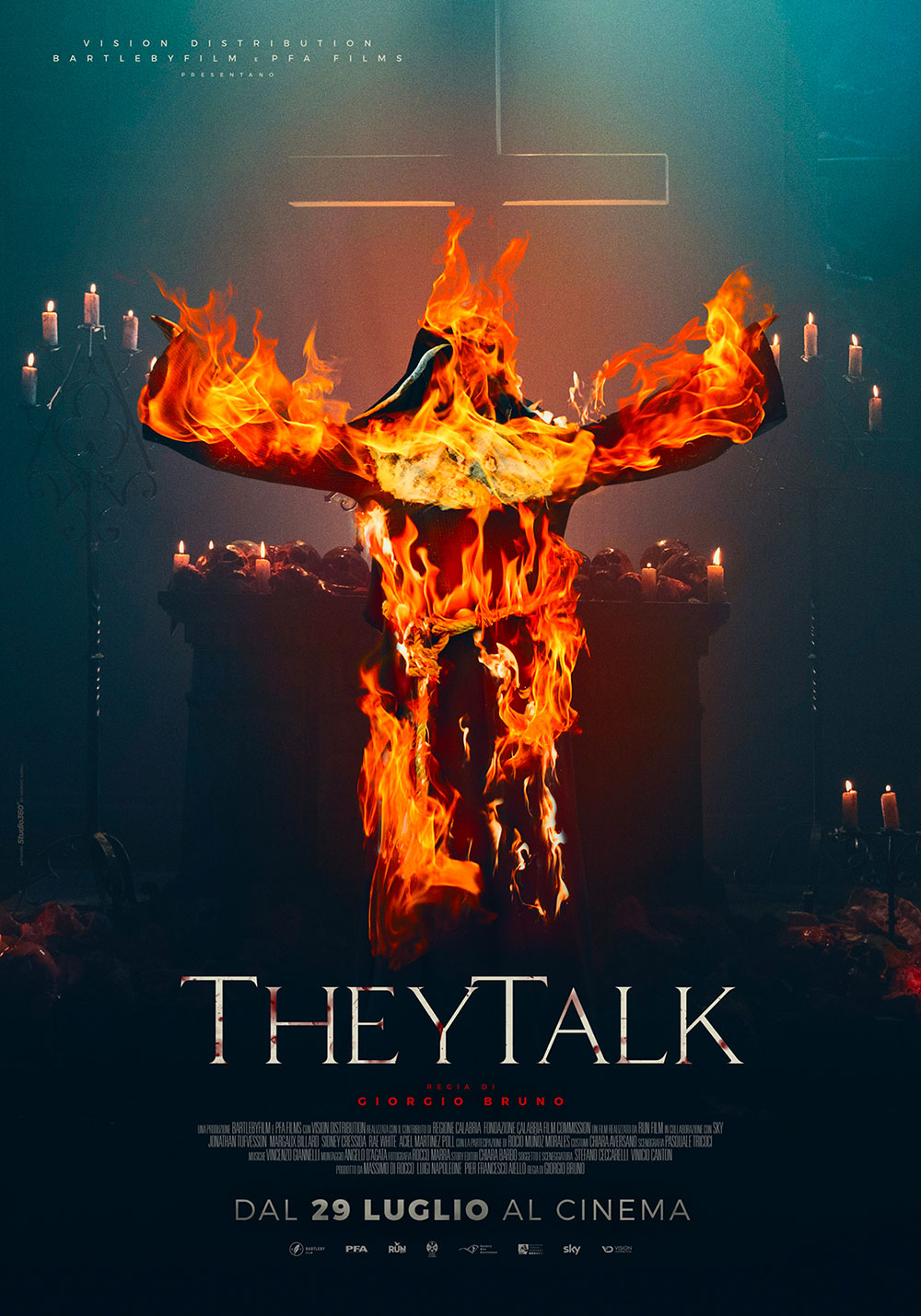  Dall'articolo: They Talk, il poster ufficiale del film.