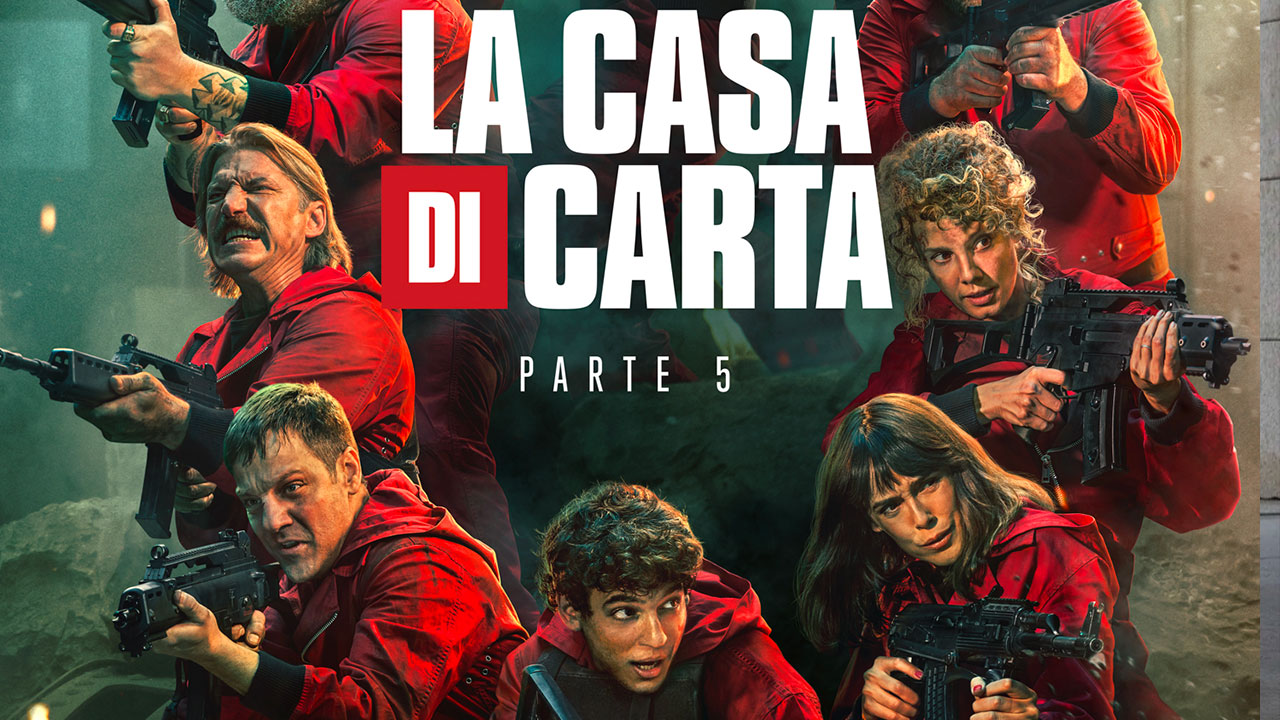  Dall'articolo: La casa di Carta, il trailer italiano della parte 5 [HD].