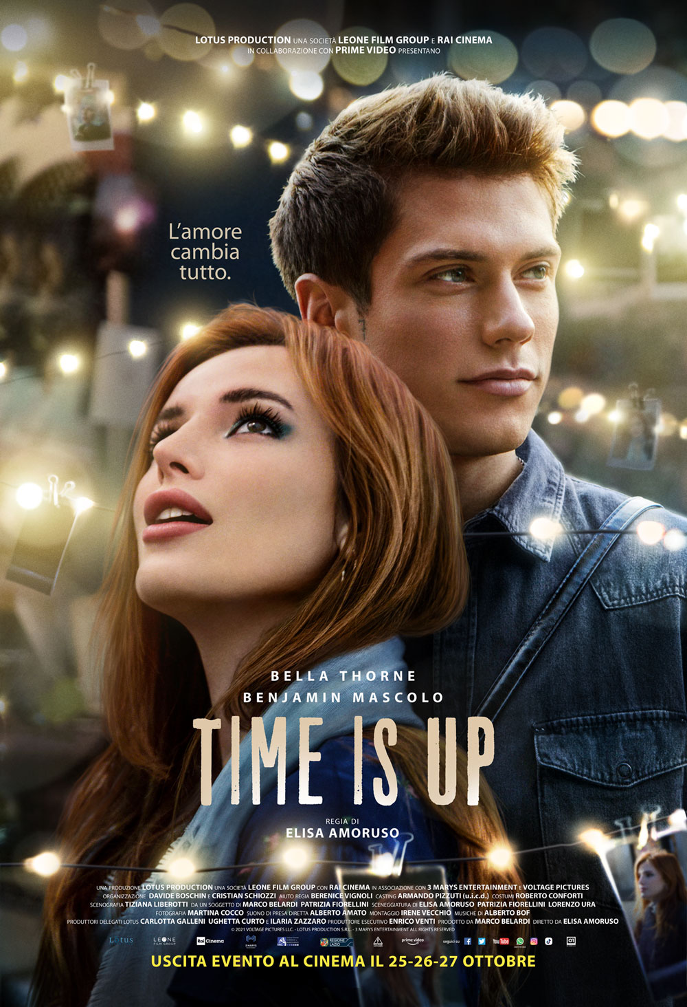  Dall'articolo: Time Is Up, il poster ufficiale del film.