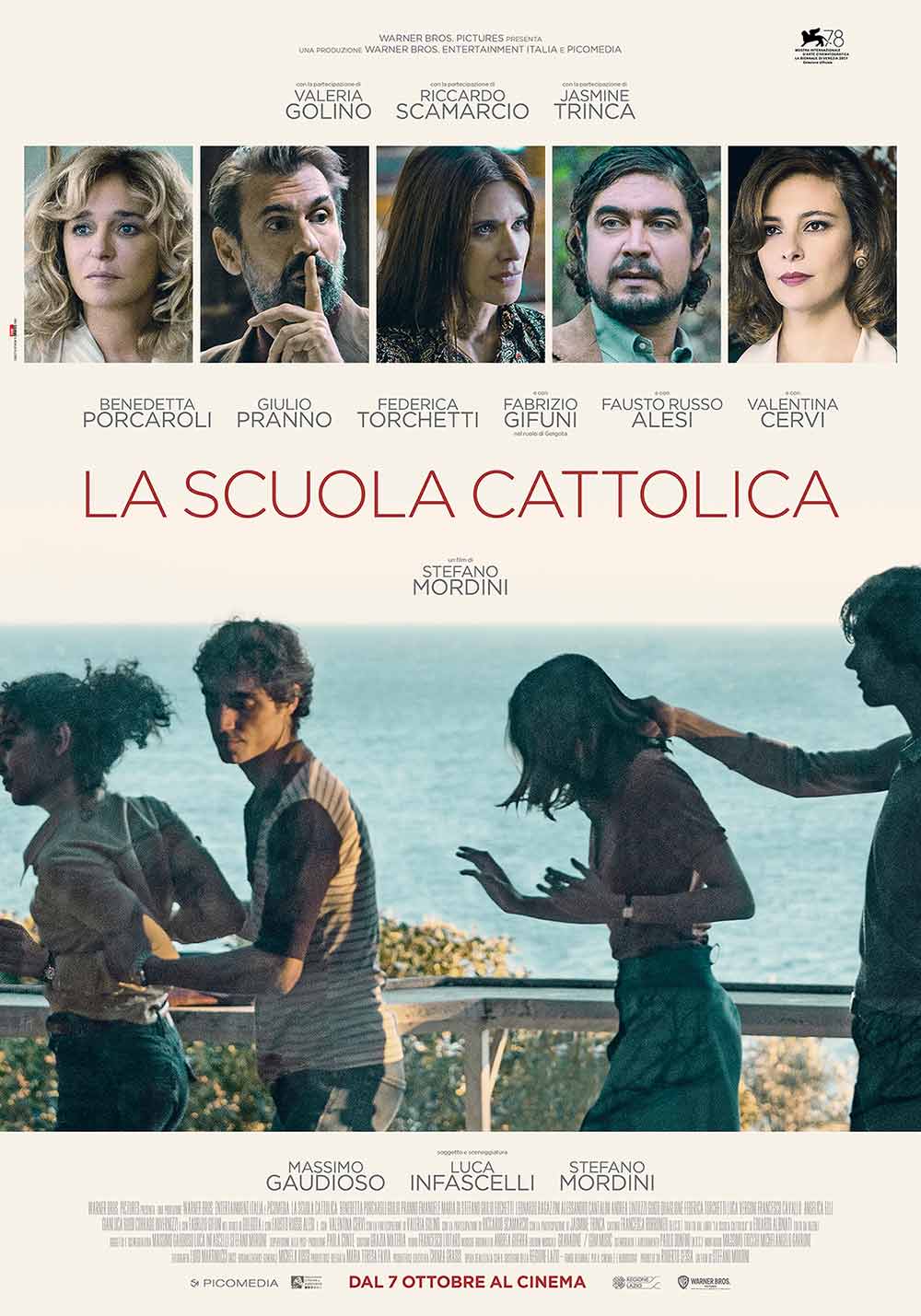  Dall'articolo: La scuola cattolica, il poster ufficiale del film.