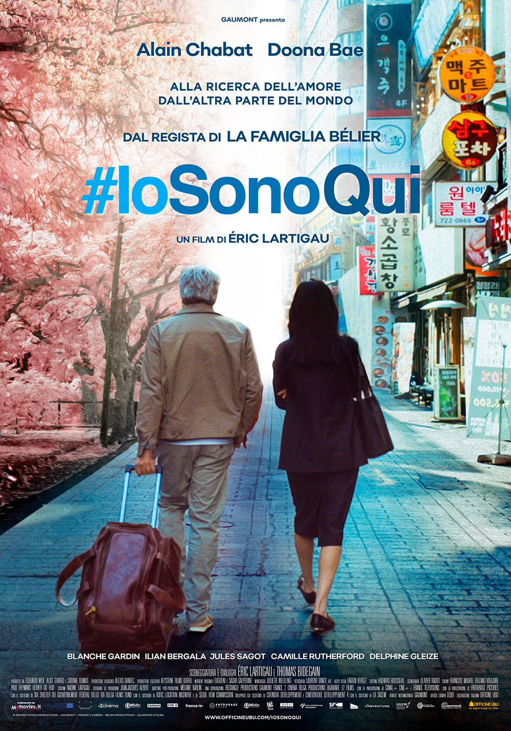  Dall'articolo: #IoSonoQui, il poster italiano del film.