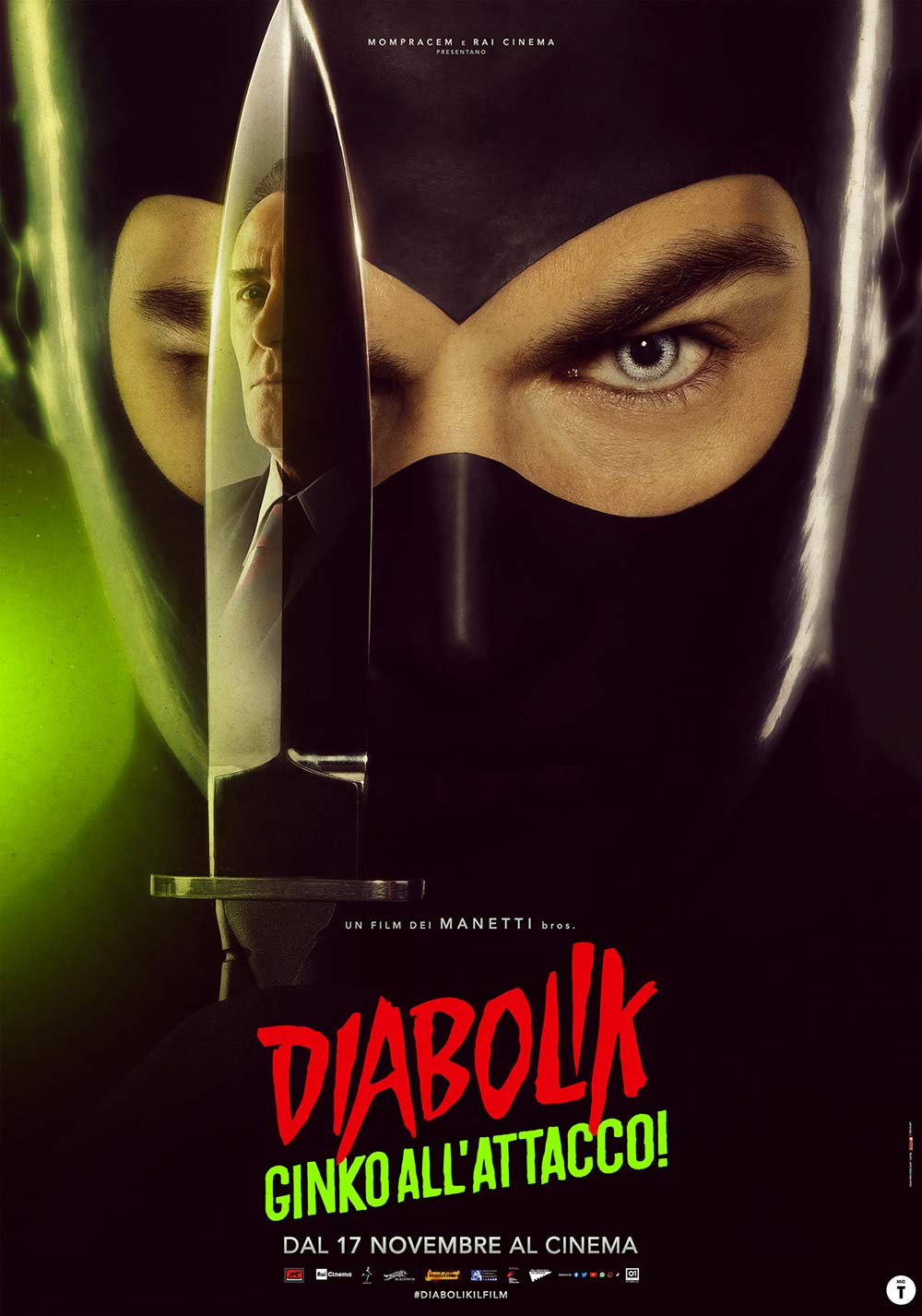 In foto Giacomo Gianniotti (35 anni) Dall'articolo: Diabolik - Ginko all'attacco, il primo poster del film.