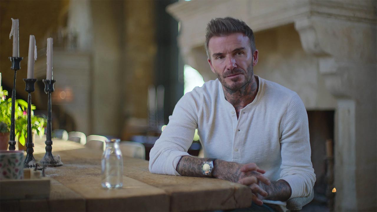 In foto David Beckham