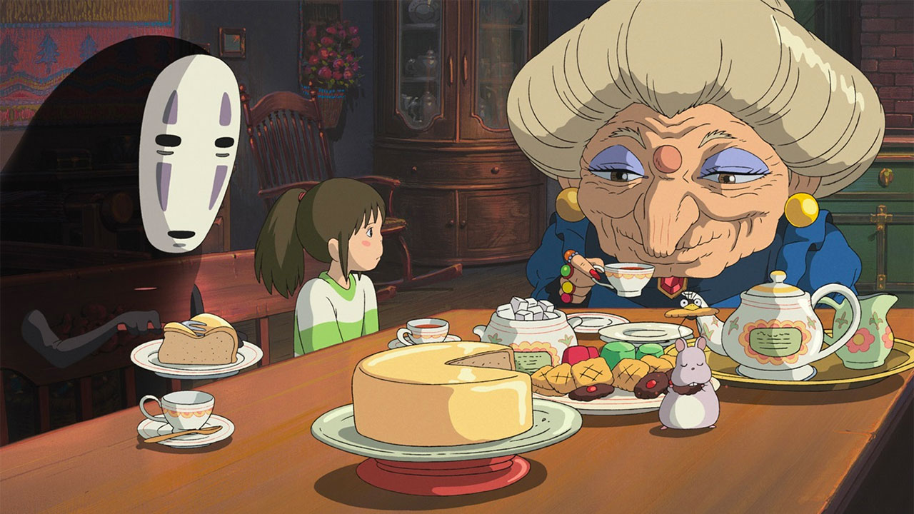 In foto una scena de La città incantata. -  Dall'articolo: Hayao Miyazaki torna al cinema con Il ragazzo e l'airone. Ecco i 5 film pi belli del regista.