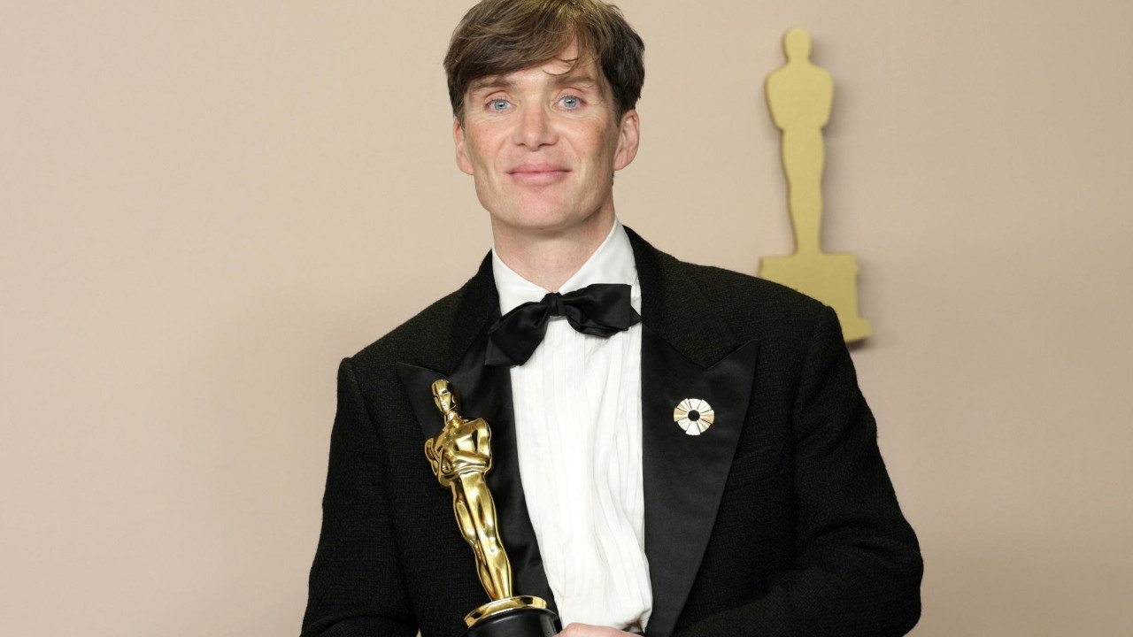 Oscar 2024, Cillian Murphy vince come Miglior Attore Protagonista