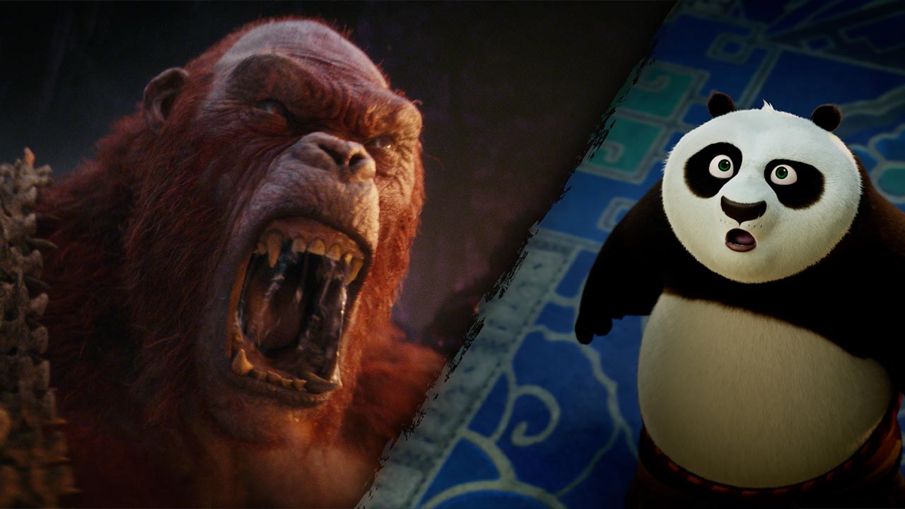 Godzilla e Kong debutta al secondo posto. Kung Fu Panda 4 resiste all’assalto