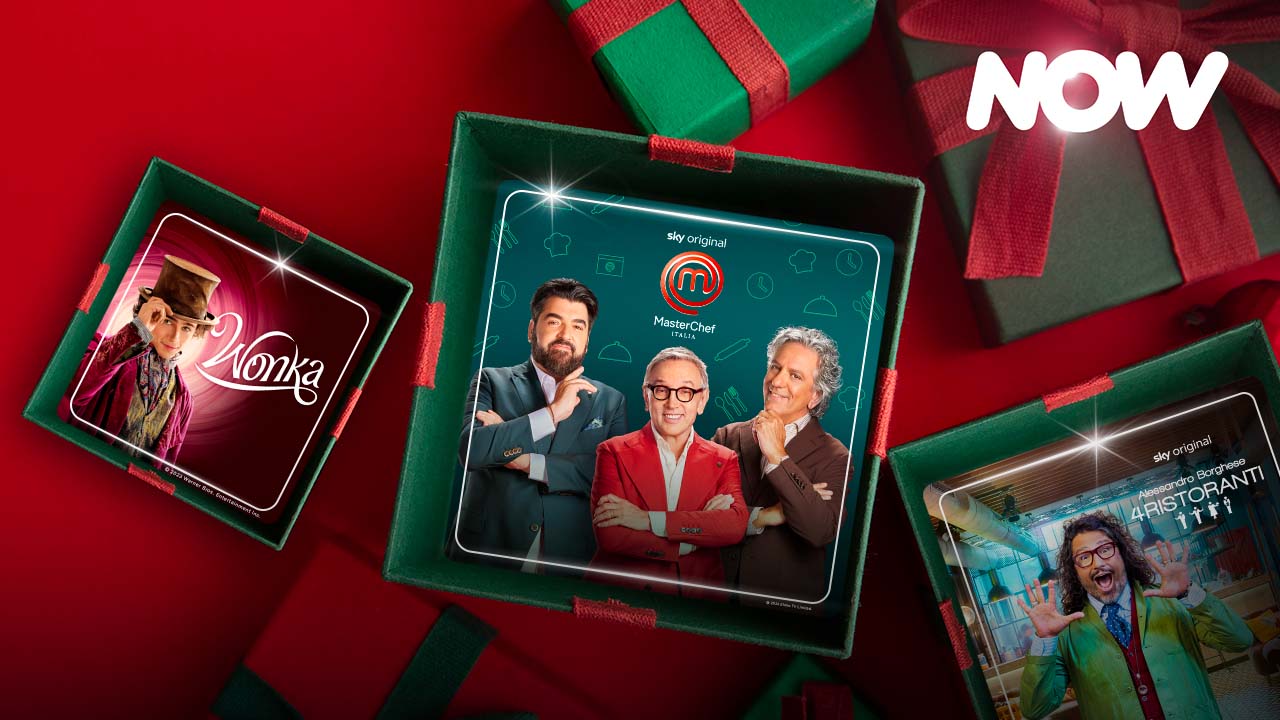 Cinema, serie TV e show per passare le feste di Natale in compagnia di NOW