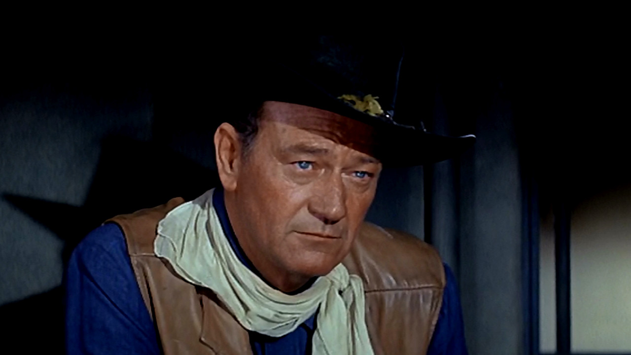In foto John Wayne