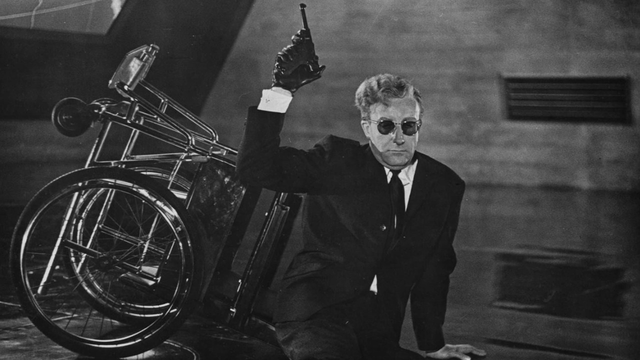 In foto Peter Sellers Dall'articolo: La guerra nucleare  possibile... nei film.