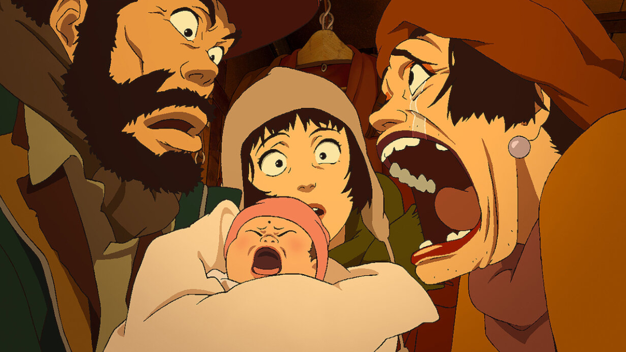  Dall'articolo: Tokyo Godfathers, una clip inedita del film d'animazione di Satoshi Kon.