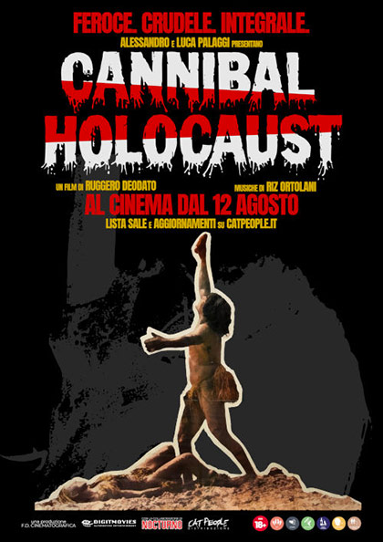 Locandina italiana Cannibal Holocaust