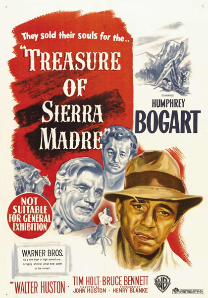 Poster Il tesoro della Sierra Madre
