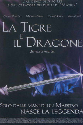Locandina italiana La tigre e il dragone
